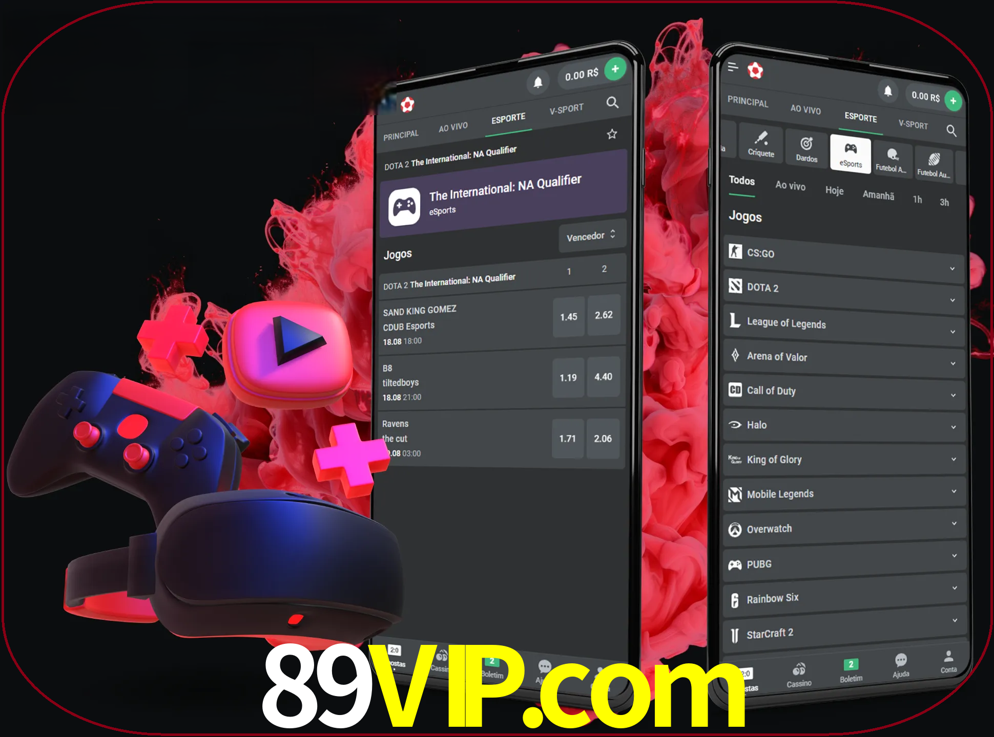 Para ter a aplicação móvel 89vip no seu smartphone, basta descarregar o ficheiro apk e seguir as instruções.